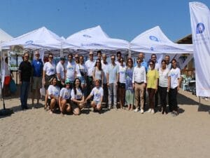 Serik Boğazkent Halk Plajı’nda farkındalık aktifliği