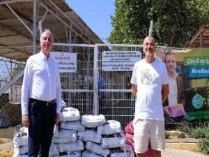 Standının Gelirini Can Dostlara Bağışladı…