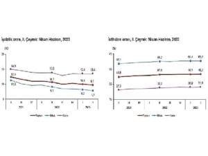 TÜİK: İşgücü İstatistikleri, II. Çeyrek: Nisan – Haziran, 2023
