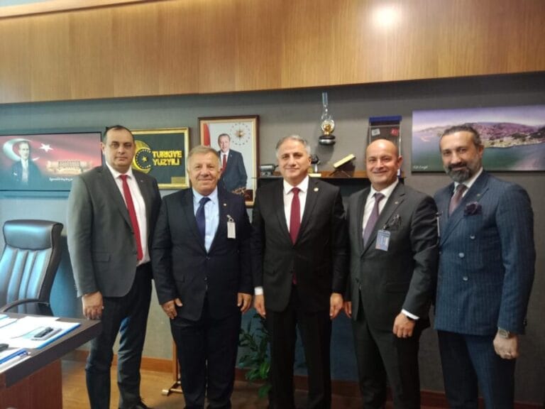 DTO yönetimi TBMM’de ziyaretlerde bulundu