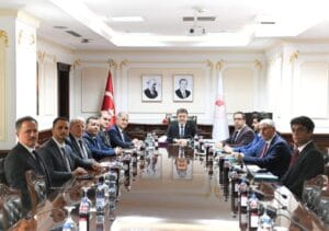 Bozkurt, İbrahim  Yumaklı’yı ziyaret etti