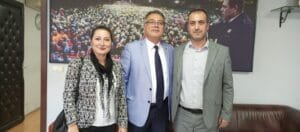 Muhittin Dikmen, Türk Metal Sendikası’nı ziyaret etti