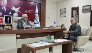 Dikmen’den Başkan Posbıyık’a geçmiş olsun ziyareti