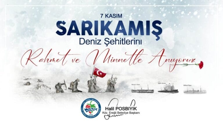 Başkan Posbıyık Sarıkamış Şehitlerini andı