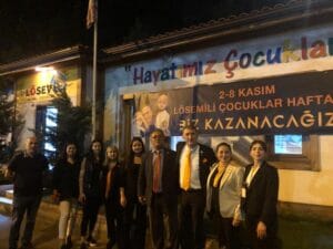 Dikmen, LÖSEV’in Karadeniz Ereğli Şubesi’ni ziyaret etti