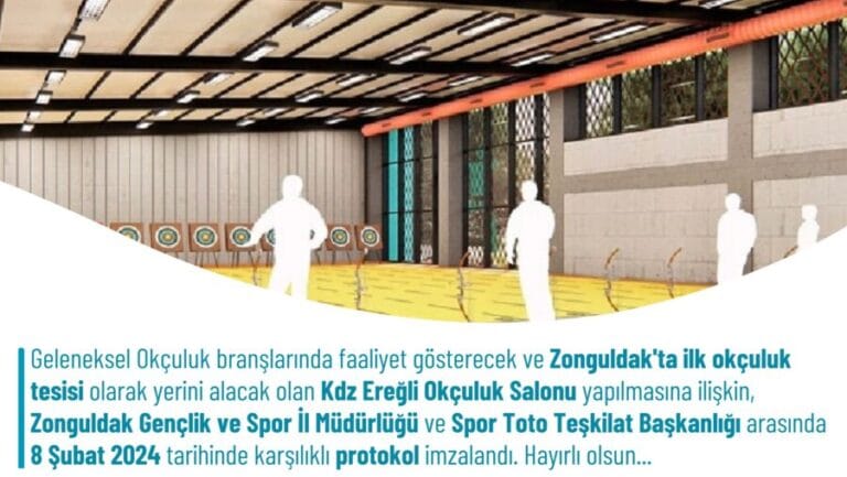 Kdz. Ereğli’ye okçuluk salonu yapılıyor