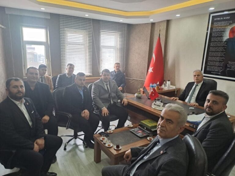 KARAARSLAN VE EKİBİ ZİYARETLERE TAM GAZ DEVAM EDİYOR