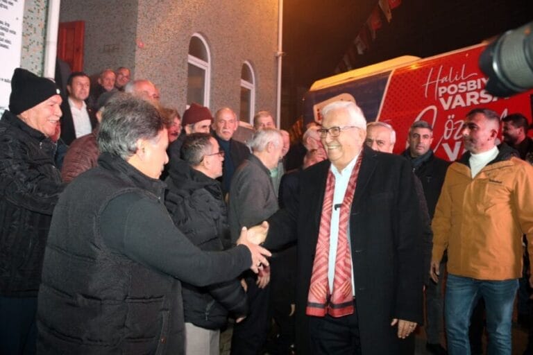 BAŞKAN POSBIYIK, ÖREN HALKINA DOĞALGAZ MÜJDESİ VERDİ