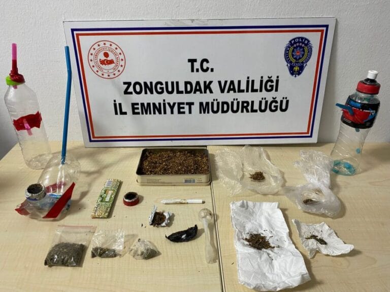 Zonguldak geneli uyuşturucu operasyonu