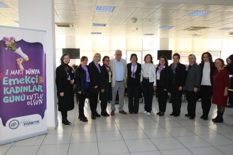 BAŞKAN POSBIYIK, KADIN PERSONELLERİN GÜNÜ’NÜ KUTLADI